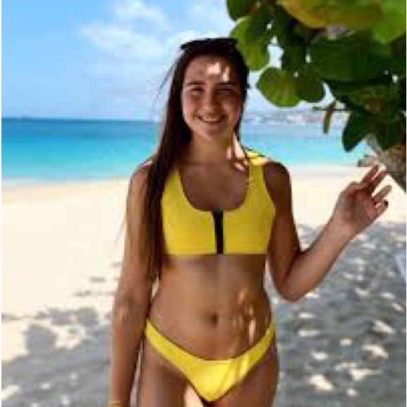 Hoaka Yellow Bikini Set - Picture 3 of 3